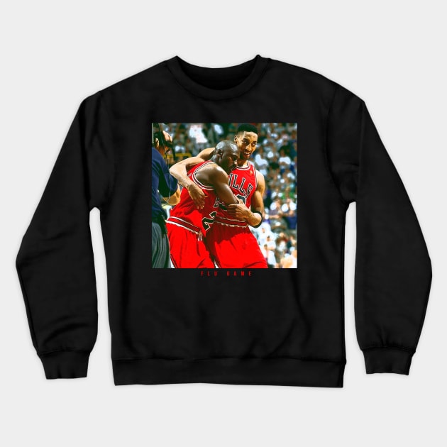 Flu Game Crewneck Sweatshirt by lockdownmnl09